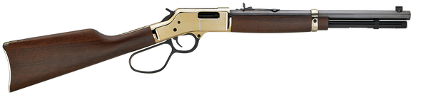 Henry Big Boy Carbine .327 Federal Mag, 16.5" Blued Octagon Barrel, Brass Receiver, Walnut Stock