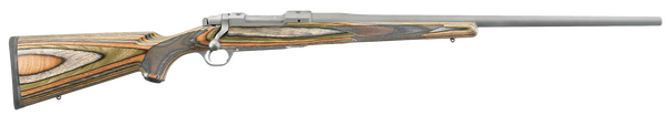 Ruger Hawkeye Predator 223 Rem 22" Stainless Steel Rifle with Green Laminate Stock