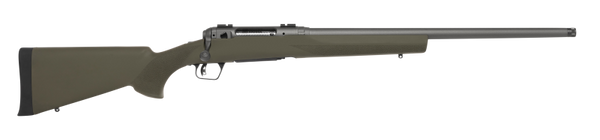 Savage Arms 110 Trail Hunter 300 WSM Rifle with Tungsten Gray Barrel and OD Green Stock