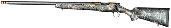 Christensen Arms Ridgeline FFT 300 PRC Left-Handed Rifle with Carbon Fiber Barrel and Burnt Bronze Cerakote Finish