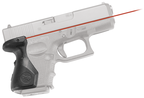 Crimson Trace LG-852 Lasergrips for Glock Gen 4 26/27/33 - Black with Red Laser