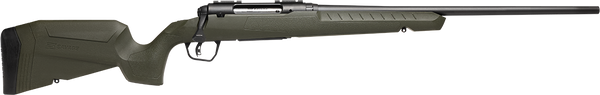 Savage Arms Axis 2 Compact .223 Rem Rifle with Heavy Sporter Barrel and Fixed Green Synthetic Stock