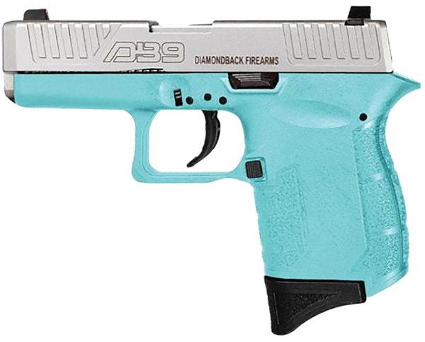 Diamondback DB9 Gen4 Micro-Compact 9mm Pistol with Nickel Boron Slide and Mint Polymer Frame