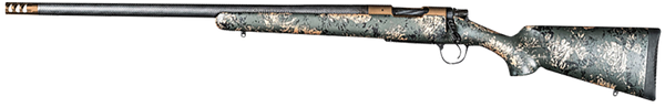 Christensen Arms Ridgeline FFT 7mm Rem Mag Left-Handed Rifle with Carbon Fiber Barrel and Burnt Bronze Cerakote Finish