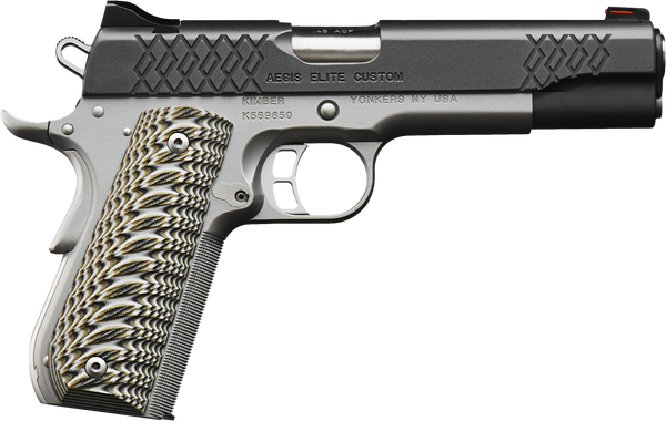 Kimber Aegis Elite Custom 9mm Pistol - Stainless Steel, 9+1 Capacity, 5" Barrel