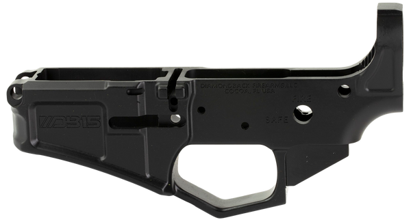 Diamondback DB15 Multi-Caliber Lower Receiver - Black