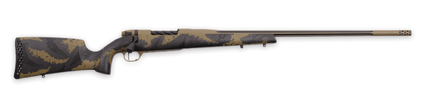 Weatherby Mark V Apex 270 Wthby Mag Rifle - Coyote Tan & Graphite Black Finish