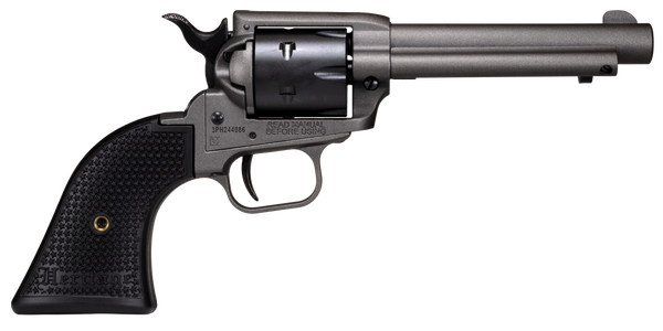 Heritage Mfg SRR22C4 Rough Rider .22 LR Revolver, Tungsten Gray, 6rd, 4.75" Barrel