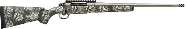 Springfield Armory 2020 Boundary 7mm PRC Rifle - Rogue Camo Tactical Gray Cerakote, 24" Barrel, Carbon Fiber M-LOK