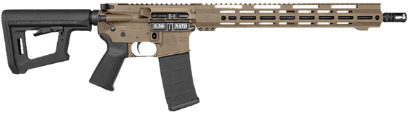 Diamondback DB15 Carbon Series 5.56 NATO Rifle with Flat Dark Earth Finish and Magpul MOE Grip