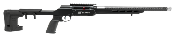 Savage Arms A22 Precision Lite .22 LR Rifle with Carbon Fiber Barrel and Adjustable Chassis