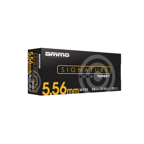 AMMO INC 5.56 NATO 55GR M193 20-Round Box
