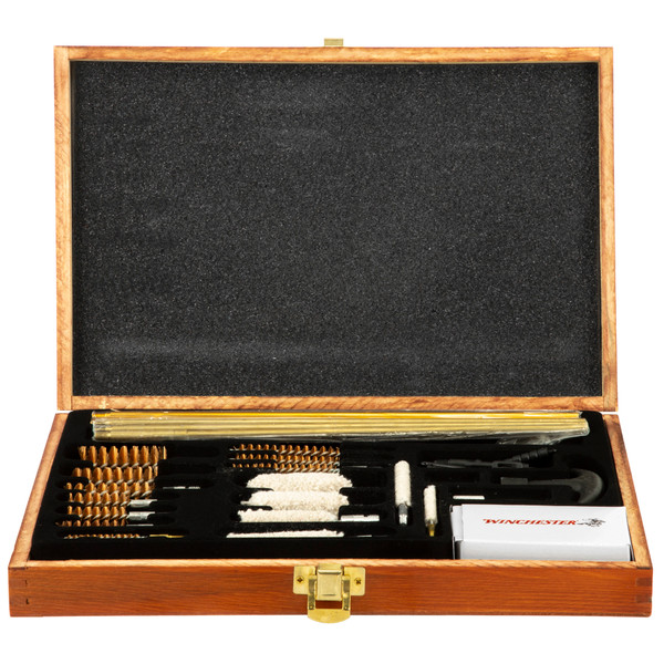 42-Piece Universal Deluxe Cleaning Kit in Wooden Case