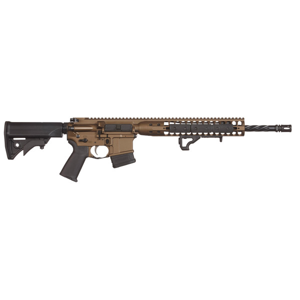 LWRC DI Rifle 5.56 NATO 16.1" Bronze Mid-Length Direct Impingement