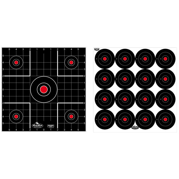 B/C Dirty Bird Combo Targets - 12 Pack