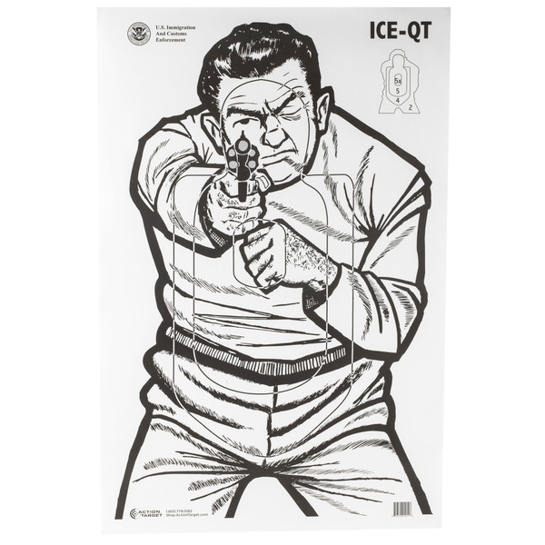 Action Target Customs & Immigration Enforcement 100 Pack