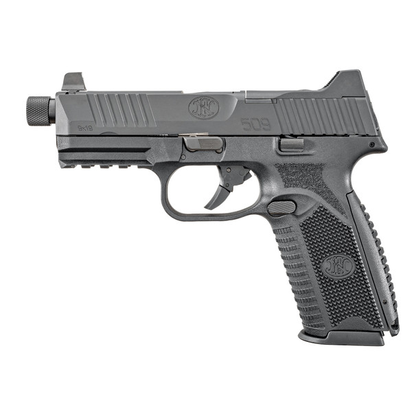 FN 509T 9mm Pistol Bundle with 4.5" Barrel and 5 Magazines - Black