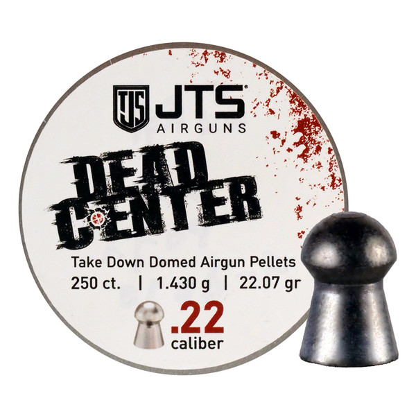 JTS .22 Caliber 22-Grain Domed Pellets - 250 Count