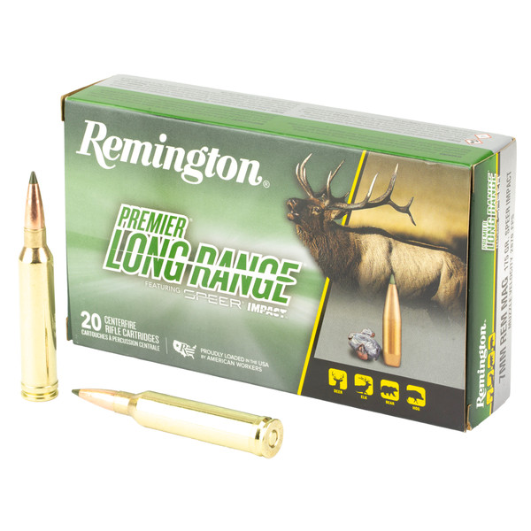REM SPEER Impact 7mm Remington 175 Grain Ammunition - 20 Rounds per Box, 200 Rounds per Case