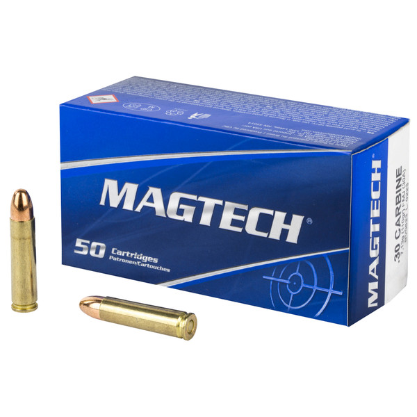 MAGTECH 30 Carbine 110 Grain FMJ Ammunition - 50 Rounds/1000 Rounds