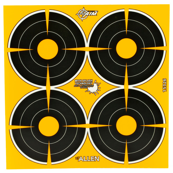 ALLEN EZ AIM 3" Bullseye Target Sheets - Pack of 12