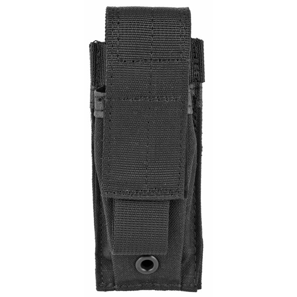 Black Single Pistol Magazine Pouch - BH Strike Series