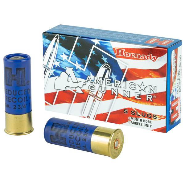 Hornady 12 Gauge 2.75" 1 oz Slug Ammunition - 5 Rounds/Box