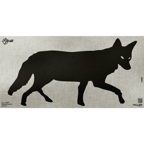 Infrared Coyote ID by Allen Ezaim - 24x12