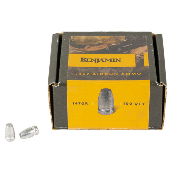 BENJAMIN .357 CALIBER 147 GRAIN FLAT POINT PELLET