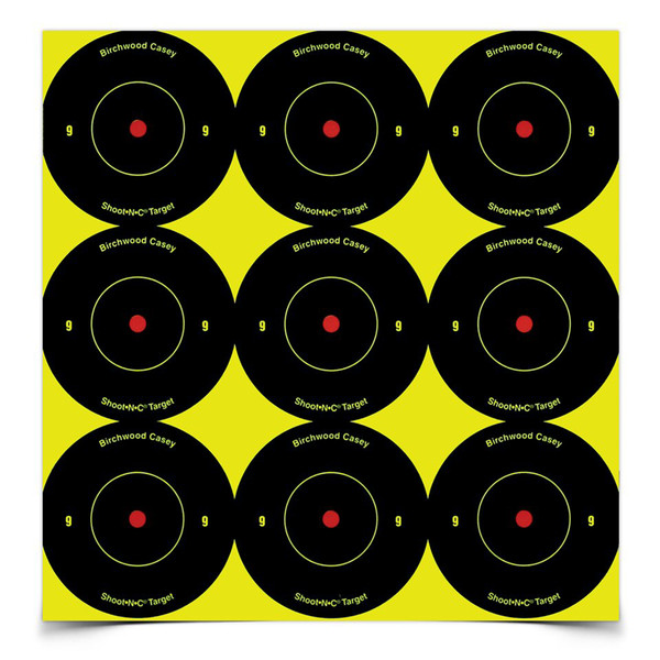 B/C Short-Nose Round Bullseye Target 108-2"