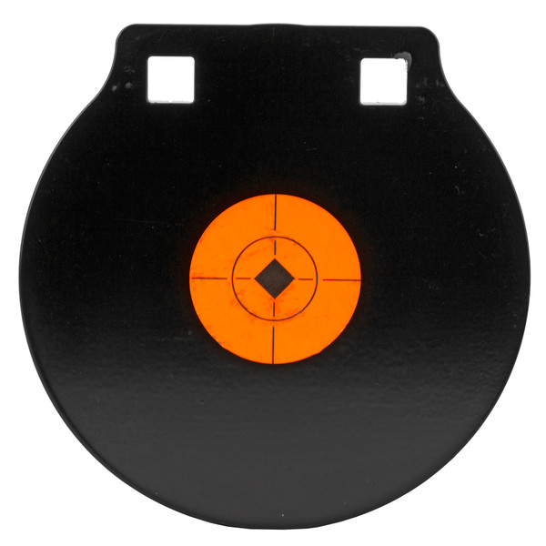 6" AR500 Steel Gong Target with Two Holes - 3/8" Thickness