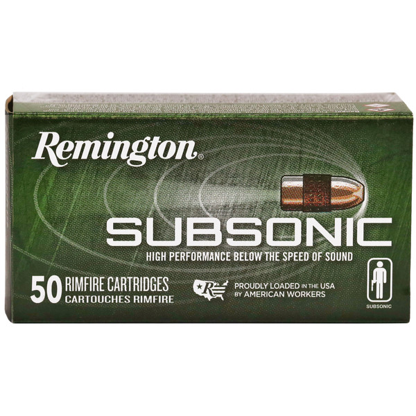 Remington .22LR 40 Grain Hollow Point Ammunition - 50 Rounds/5000 Rounds