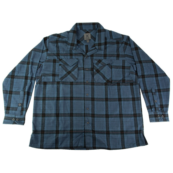 VERTX Canyon River Blue Flannel Shirt 2X