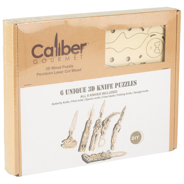 CBG Caliber Wood Knives Set - 6 Pieces