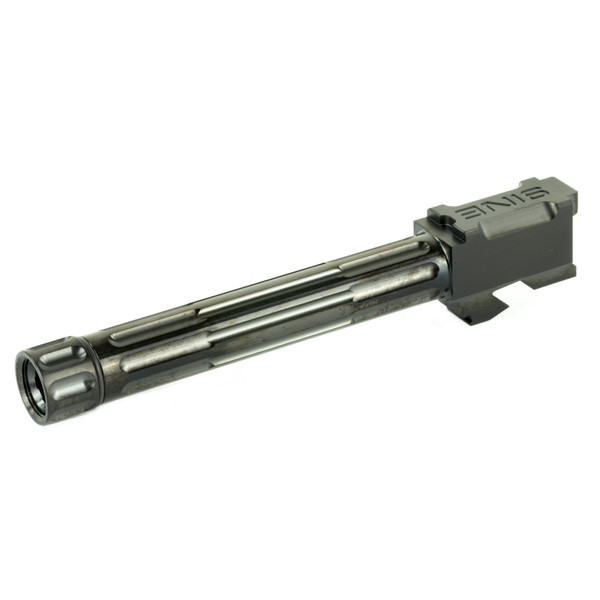 LANTAC Fluted Threaded Black Barrel for G17