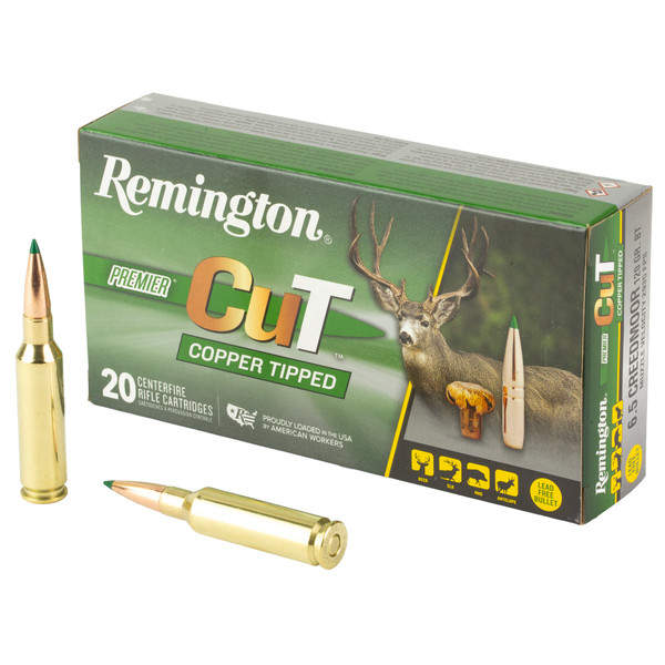 Remington Premier Core-Lokt Ultra Bonded 6.5 Creedmoor 120 Grain, 20 Rounds/200 Rounds