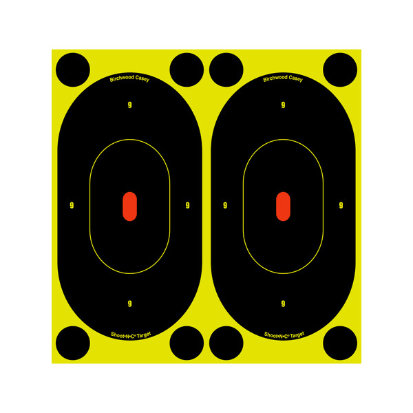 B/C Short-Narrow-Cut Oval Target 12-7"