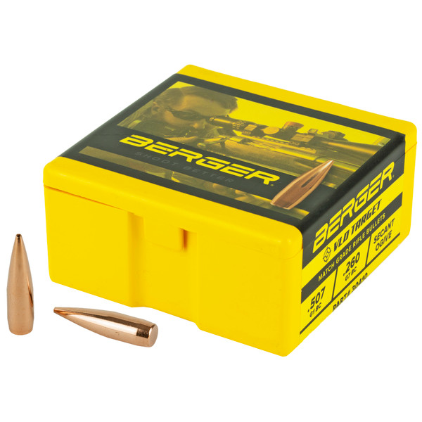 BERGER .308 168 Grain Target VLD Bullets - 100 Count