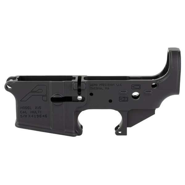 AERO X15 AR15 Stripped Lower Gen2 - Black