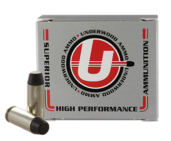 Underwood Ammo 10mm 200gr Hard Cast Flat Nose - 20 Rounds Per Box, 10 Boxes Per Case