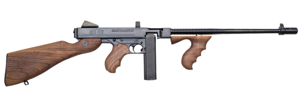 Thompson T5P 1927A-1 .45 Caliber Rifle with 16.50" Finned Barrel and Walnut Stock