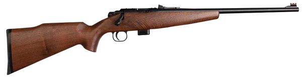 Crickett KSA20411 Model 722 Sporter Compact Youth Rifle - 22 LR, 16.25" Blued Barrel, Walnut Stock