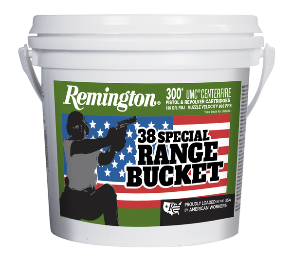 Remington UMC Range Bucket .38 Special 130gr FMJ - 300 Rounds