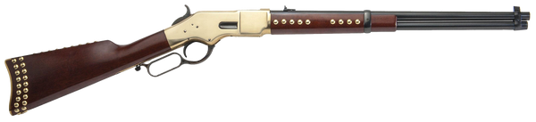 Cimarron 1866 Pawnee Carbine .45 Colt Rifle with Blued Steel Barrel and Brass Receiver