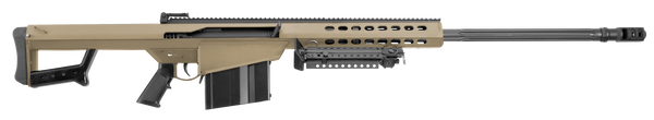 Barrett M82A1 .416 Rifle with 29" Fluted Barrel and FDE Cerakote Finish