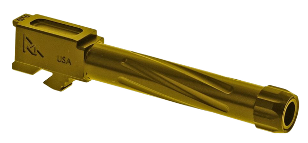 Rival Arms Precision V1 9mm Gold PVD Threaded Barrel for Glock 19 Gen5