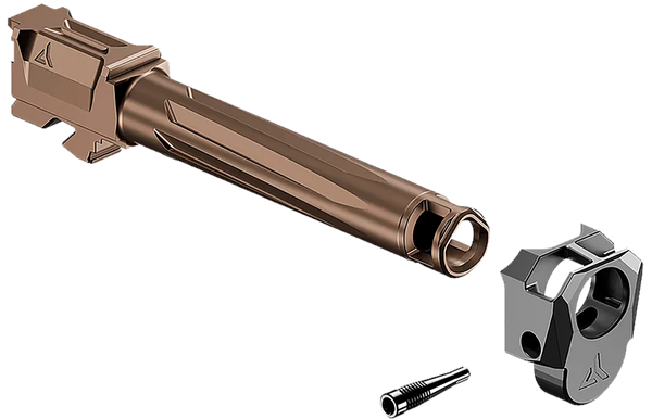 Radian Weapons R0839 Ramjet + Afterburner Combo for Glock 17 Gen 5, Bronze 416R Stainless Steel, 9mm