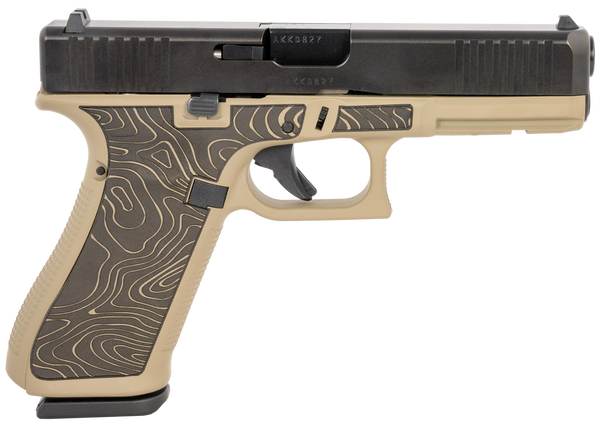 Glock G17 Gen5 9mm 17+1 4.49" Black Pistol with Picatinny Rail