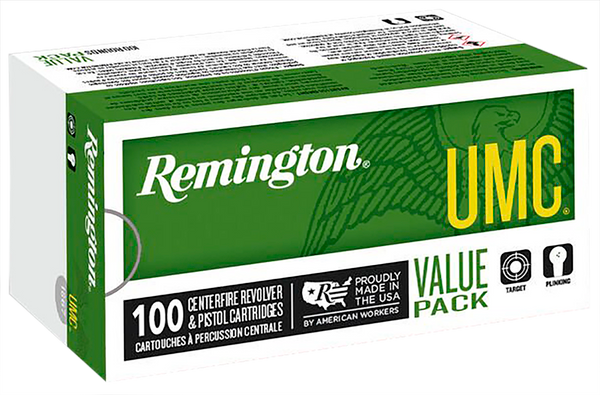 Remington UMC 380ACP 88gr JHP Value Pack - 100 Rounds