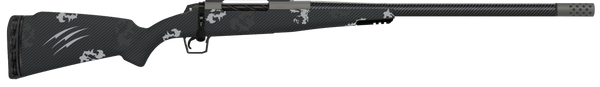 Fierce Firearms Carbon Rogue .308 Win Rifle with Phantom Camo Stock and Glacier Cerakote Finish